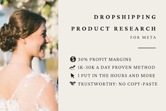 find current dropshipping winning products on facebook