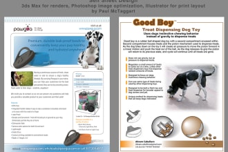 create a presentable sell sheet