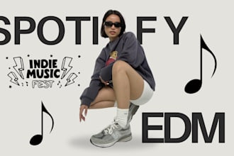 do best organic spotify edm promotion to grow your, listeners, playlist and fan