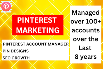 do pinterest marketing, SEO, pin and board setup for growth