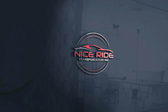 make a unique memorable ride transportation logo design