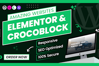 create a dynamic wordpress website with jetengine, elementor and crocoblock
