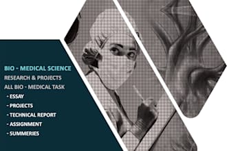 do biomedical science and biology project