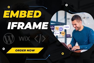 set up embedded iframes for websites, wordpress, and amp