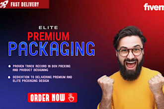 do premium packaging or elite box design for products