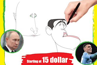 draw silhouette illustrations for you