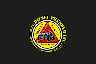 design renowned credible parts service logo