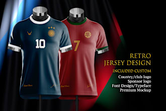 create professional soccer jersey design