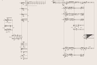 arrange,transcribe or orchestrate any piece of music for any instrumental force