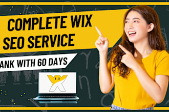 do complete wix SEO services for google 1st page top ranking