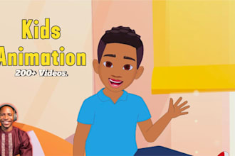 create kids animation video