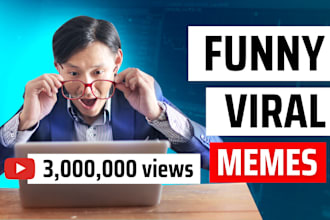 create funny viral memes for social media post
