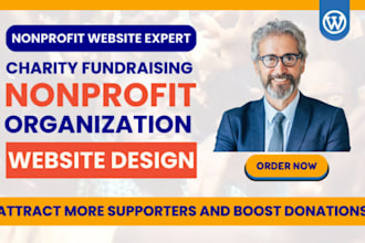 design non profit, charity foundation, ngo website