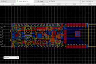 do custom pcb circuit design using eagle or altium