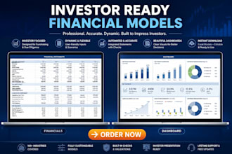 build financial models financial projections and forecasts