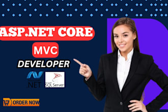 develop dotnet core, dot net mvc web applications