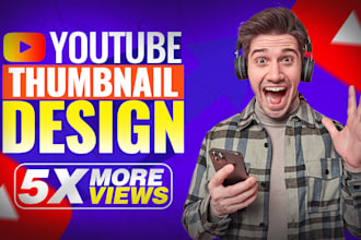 create best premium youtube thumbnail design