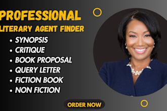 find literary agents for your fiction, non fiction, manuscript, children story
