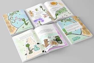 professionally format and publish childrens books for KDP, lulu, ingram quickly