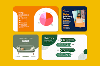 create a professional graphic, editorial, presentation design