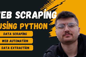 do python web scraping, data scraping, web scraper