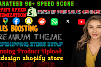 do shopify store development and marketing optimize your website speed and SEO