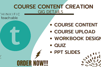 online course content, curriculum, mini courses,  coaching program for workbook