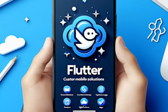 develop flutter app development for android and ios