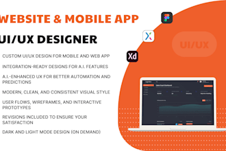 create user friendly ui ux for saas, web app, and ai tools