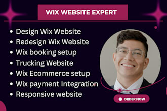 redesign wix booking membership printful printify website events wix studio seo
