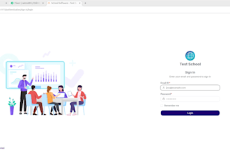 develop dynamic and responsive web app
