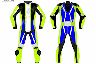 design motorbike leather suits