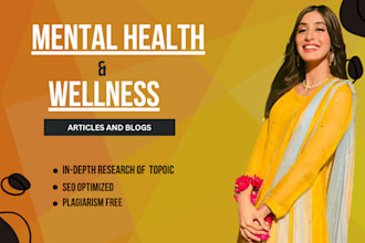 write quality mental health articles and blogs