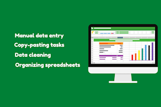 do accurate data entry and copy paste tasks