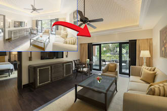 do edit real estate photo edit multi clip, retouch, sky change and enhancement