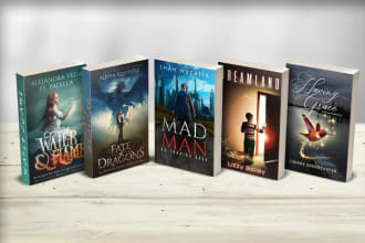 do eye catchy book cover, ebook cover or kdp book cover design
