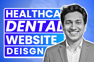 design medical, healthcare, clinic, dental and doctor website with elementor pro