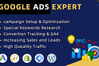 setup google ads adwords ppc campaign setup audit and manager analytics