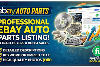 do professional ebay listing SEO optimization services all product types