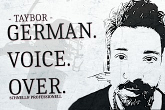 produce a voice over for you, in a pleasant, warm, masculine tone