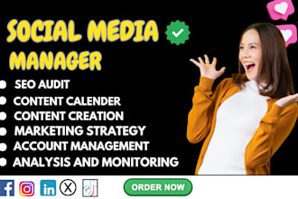 be social media manager for you, marketing strategy