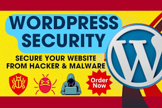 do wordpress security, cyber security, and website security