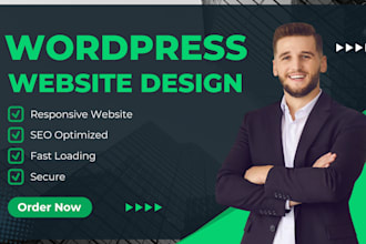 develop creative wordpress website design and redesign wordpress website