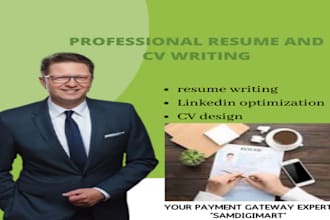 do intact professional CV and resume, poster restaurant menu