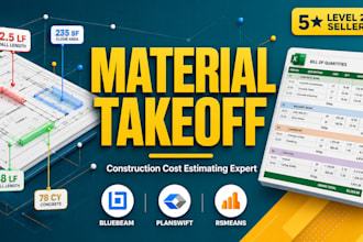 do quantity takeoff and construction cost estimation