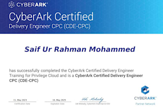 be ready to deploy and configure cyberark pam