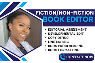 do book editing, fiction developmental editing book proofreading book formatting
