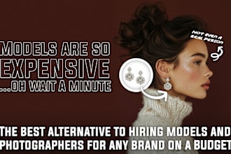 bring your jewelry to life with ai generated models