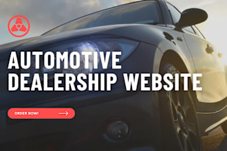 build automotive car dealership wordpress website design