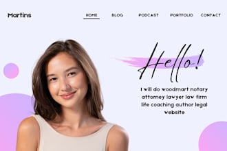 do woodmart notary attorney lawyer law firm life coaching author legal website